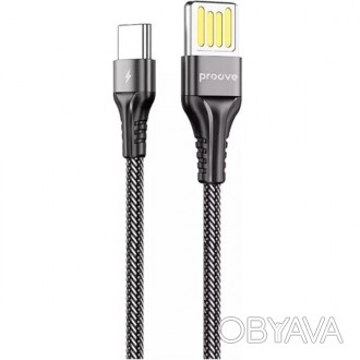 Кабель Proove Double Weft USB-Type-C 2.4A 2.4A 1м
Опис:
Кабель Proove Double Wef. . фото 1