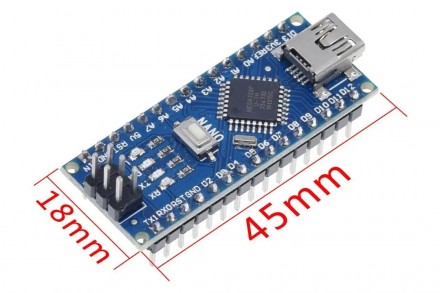  Arduino Nano V3.0 – маленькая, самодостаточная, разъемо-совместимая с макетками. . фото 3