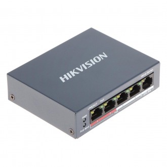   Опис 4-портовий комутатор РОЕ HIKVISION DS-3E0105P-Е / М (В) 
 HIKVISION DS-3E. . фото 5