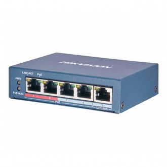   Опис 4-портовий комутатор РОЕ HIKVISION DS-3E0105P-Е / М (В) 
 HIKVISION DS-3E. . фото 4