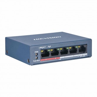   Опис 4-портовий комутатор РОЕ HIKVISION DS-3E0105P-Е / М (В) 
 HIKVISION DS-3E. . фото 3