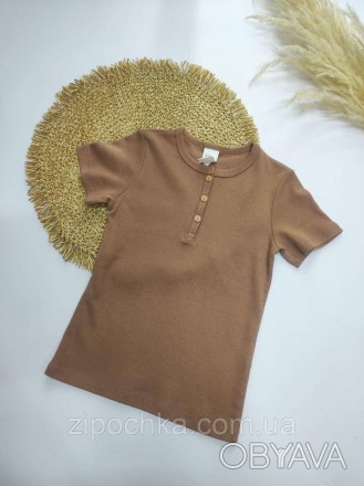 Дитяча футболка H&M коричнева 98/104 см