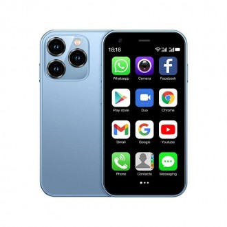 Маленький мобільний смартфон сенсорний Soyes XS 15 Блакитний. Київ. фото 1 Маленький мобільний смартфон сенсорний Soyes XS 15 Блакитний. Київ. фото 1