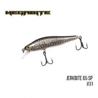 Воблер Megabite Jerkbite 65 SP (65 mm, 5.9 g, 1.0 m) (31). Сумы. фото 1 Воблер Megabite Jerkbite 65 SP (65 mm, 5.9 g, 1.0 m) (31). Сумы. фото 1