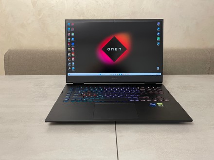 Ігровий ноутбук HP Omen 17-ck0371nr, 17,3" FHD IPS 144Hz, i7-11800H, 32GB, . . фото 2