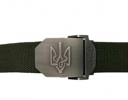 Ремень поясной Герб Слава Украине 120х4 см. Кременчук. фото 1