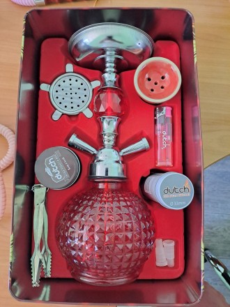 Продам кальяны DUTCH Cristal в подарочной упаковке. Запорожье. фото 1 Продам кальяны DUTCH Cristal в подарочной упаковке. Запорожье. фото 1