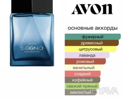 Avon Segno Visionary Парфюмированная вода мужская, 75 мл
