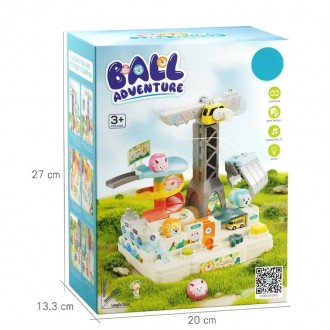 Интерактивный трек - спуск "Ball Adventure" арт. T 920 A
Игрушка имеющая в своей. . фото 6