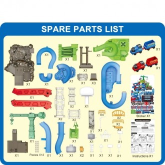 Интерактивный трек с автоматическим подъёмником и паровозиками арт. Т 911 А
Трек. . фото 8