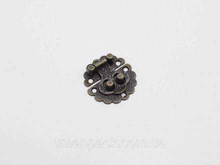 Замок круглий. Литий. 30х30мм. Умань. фото 1