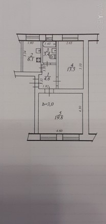 Продам 2-кімнатну квартиру ул.Вернадского буд.7, м-н Нагорний, Соборний район.
. Нагорка. фото 12