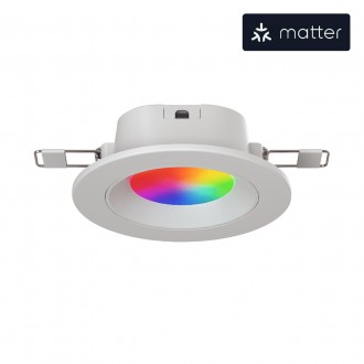 
Умный потолочный светильник Nanoleaf Essentials Matter Smart Recessed Downlight. . фото 2