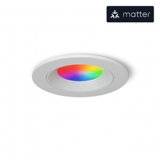 
Умный потолочный светильник Nanoleaf Essentials Matter Smart Recessed Downlight. . фото 4