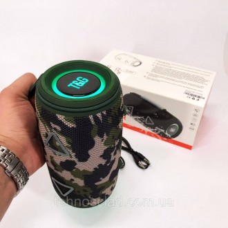  Bluetooth-колонка TG657 з RGB підсвічуванням 1500 mAh. OE-963 Колір: камуфляжФу. . фото 11