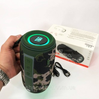  Bluetooth-колонка TG657 з RGB підсвічуванням 1500 mAh. OE-963 Колір: камуфляжФу. . фото 4