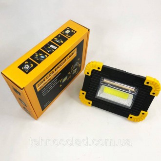  Акумуляторний ліхтар кемпінговий USB L811-20W-COB-1W, Лампа-прожектор, Акумулят. . фото 5