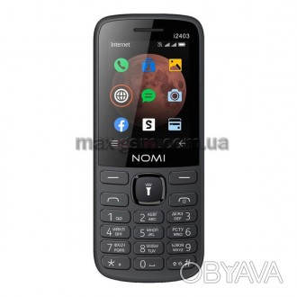 Телефон Nomi i2403 Black