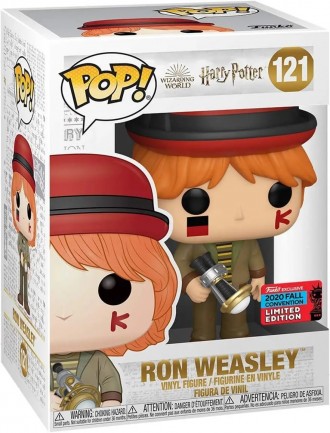 
 Фігурка Funko POP! Ron Weasley/Рон Візлі з чемпіонату світу з квідичу №121 Кра. . фото 4