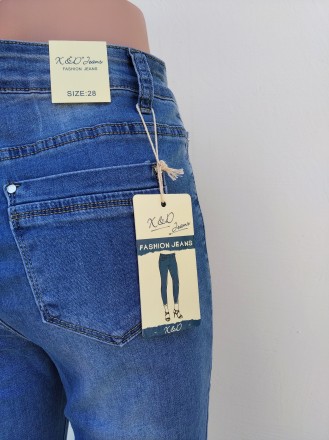 Новинка
Новые с бирками
ТМ X&D Jeans
Стрейчевые джинсы с прибивными бусин. . фото 5