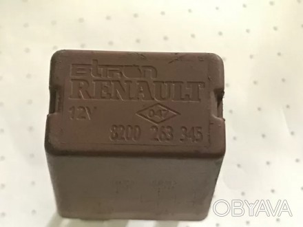 Бу автомобильное реле Bitron Renault 12V 4pin, 8200263345. . фото 1