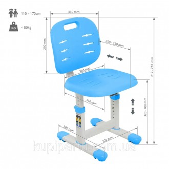 
Детский стул FunDesk SST2 Blue!
 
Детский стул FunDesk SST2 Blue - удобный и со. . фото 11