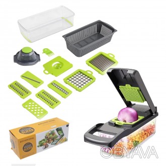 Овощерезка Найсер дайсер плюс Nicer Dicer Plus Vegetable cutter 223-1 // [11] (2. . фото 1