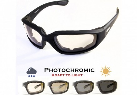 Очки защитные фотохромные Global Vision KickBack Photochromic (clear) Anti-Fog, . Киев. фото 1 Очки защитные фотохромные Global Vision KickBack Photochromic (clear) Anti-Fog, . Киев. фото 1