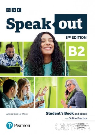 Speak Out 3rd Ed B2 Student's Book +eBook +Online Practice (підручник)
Speakout . . фото 1