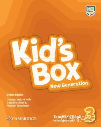  Kid's Box New Generation 3 Teacher's Book with Digital Pack (книга вчителя)
 Кн. . фото 1