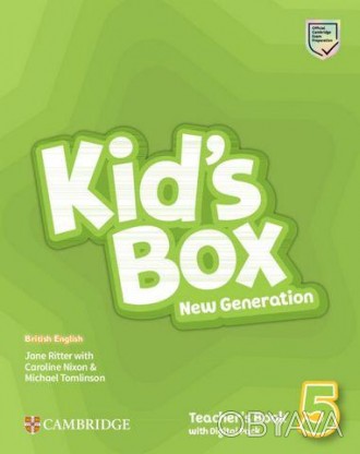  Kid's Box New Generation 5 Teacher's Book with Digital Pack (книга вчителя)
 Кн. . фото 1