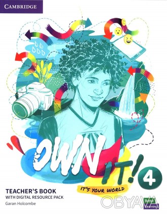 Own It! 4 Teacher's Book with Digital Pack (книга вчителя)
 "Own It!" - це 4-рів. . фото 1