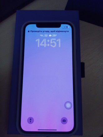 Смартфон iPhone 12 128GB (Purple) в ідеальному стані. Захисне скло.
В подарунок. . фото 2