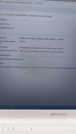 ARCHOS 140 Cesium AC140CSV4 (Intel Atom x5-Z8350 @ 1.44GHz/Ram 2GB/SSD 32GB/Inte. . фото 4