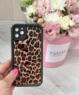 Леопардовый чехол на iPhone 11 pro max