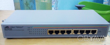 Некерований комутатор (світч) Fast Ethernet 10/100BASE-TX «Allied Telesyn . . фото 1