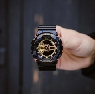 
 
 Чоловічий спортивний годинник Casio G-Shock GA-110 Black-Gold (люкс-копія)
С. . фото 10