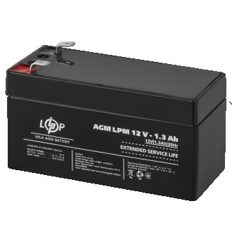 Аккумулятор AGM LPM 12V - 1.3 Ah. Харків. фото 1 Аккумулятор AGM LPM 12V - 1.3 Ah. Харків. фото 1