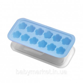 Форма для льоду з контейнером 27*12*7.5 Stenson R92456 (blue). Киев. фото 1 Форма для льоду з контейнером 27*12*7.5 Stenson R92456 (blue). Киев. фото 1