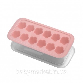 Форма для льоду з контейнером 27*12*7.5 Stenson R92456 (pink). Киев. фото 1 Форма для льоду з контейнером 27*12*7.5 Stenson R92456 (pink). Киев. фото 1