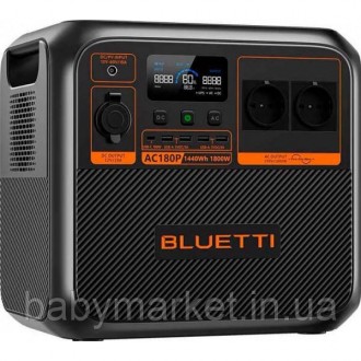 Bluetti AC180P: потужність, яку завжди можна покладатися.Розроблений як для внут. . фото 5