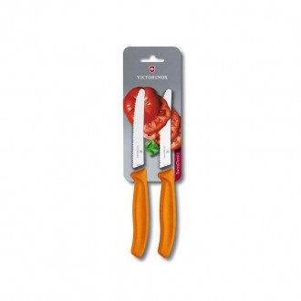 
Опис Victorinox SwissClassic Tomato&Sausage (6.7836.L119B):
 Дивовижний ніж для. . фото 2