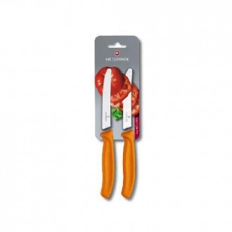 
Опис Victorinox SwissClassic Tomato&Sausage (6.7836.L119B):
 Дивовижний ніж для. . фото 3