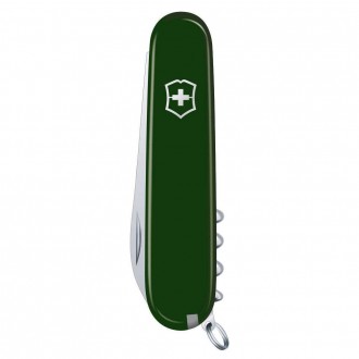 Ніж Victorinox Waiter 84мм/9функ/зел
 Victorinox WAITER (зелений) – середній киш. . фото 3