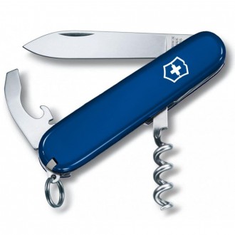 Ніж Victorinox Waiter 84мм/9функ/син
 Victorinox WAITER (синій) – середній кишен. . фото 4