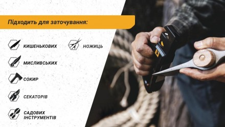 
Опис точила Work Sharp WSHHDPVT: Wonder PRO Knife & Tool Sharpener це пристосув. . фото 4