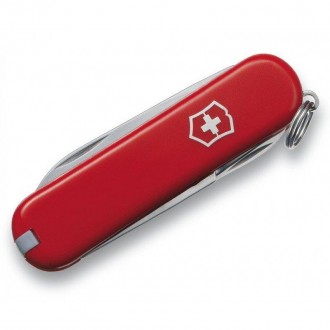 
Опис ножі Victorinox Classic Sd (0.6223.B1):
 Компактний швейцарський ніж-брело. . фото 3