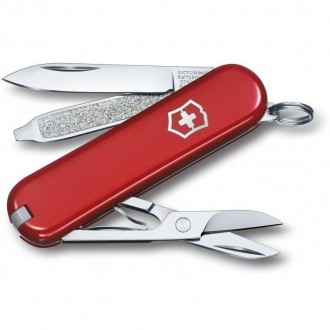 
Опис ножі Victorinox Classic Sd (0.6223.B1):
 Компактний швейцарський ніж-брело. . фото 2