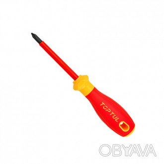 Викрутка PH0 x 60 mm ізольована (1000V) VDE Pro-Plus Series. . фото 1