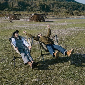 Крісло-качалка складане Naturehike NH21JJ004, бежеве
 Крісло-гойдалка Naturehike. . фото 4